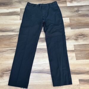 Banana Republic Pants Mens 31 x 32 Non Iron Tailored Slim Fit Chino Faded Black